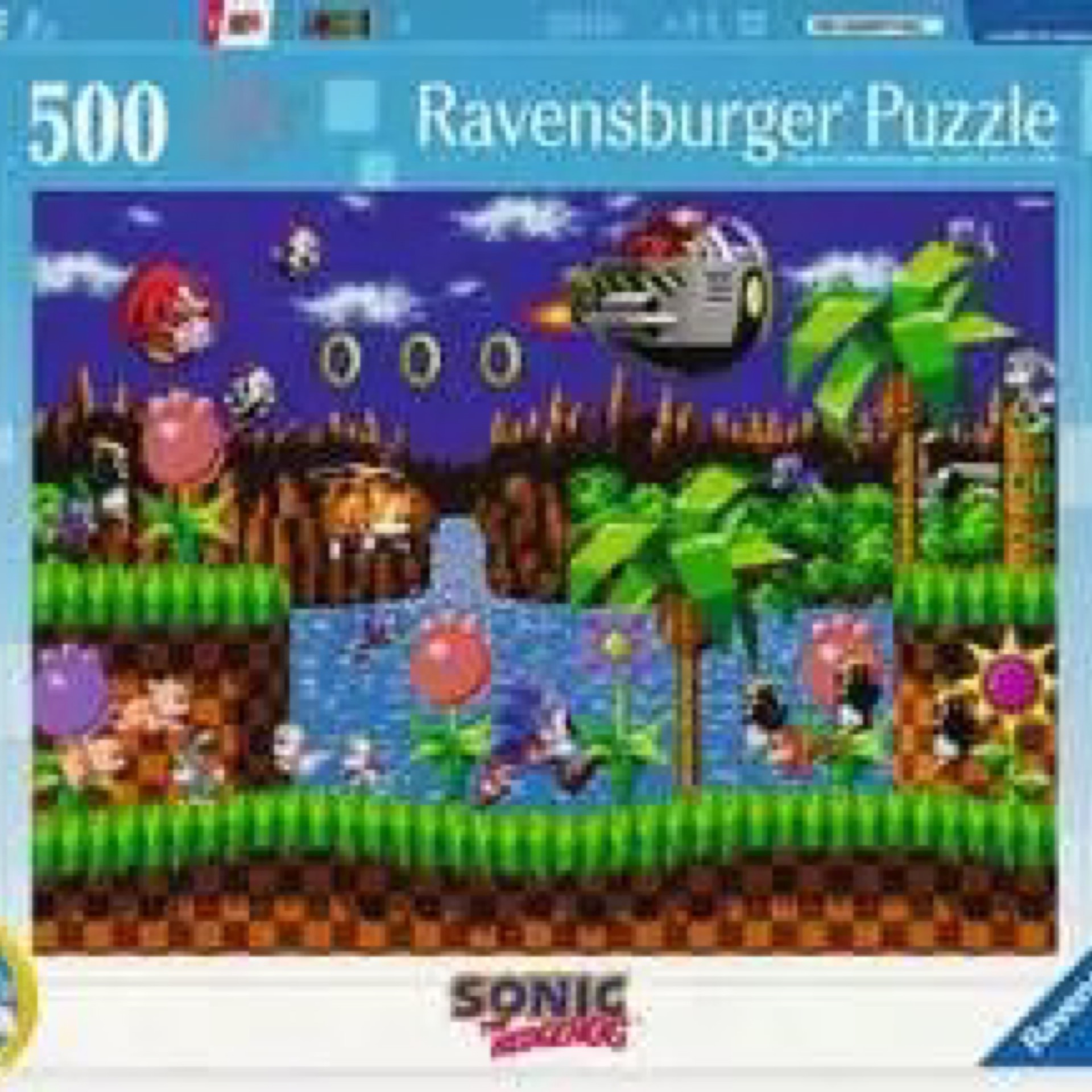 Classic Sonic the Hedgehog Jigsaw Puzzle