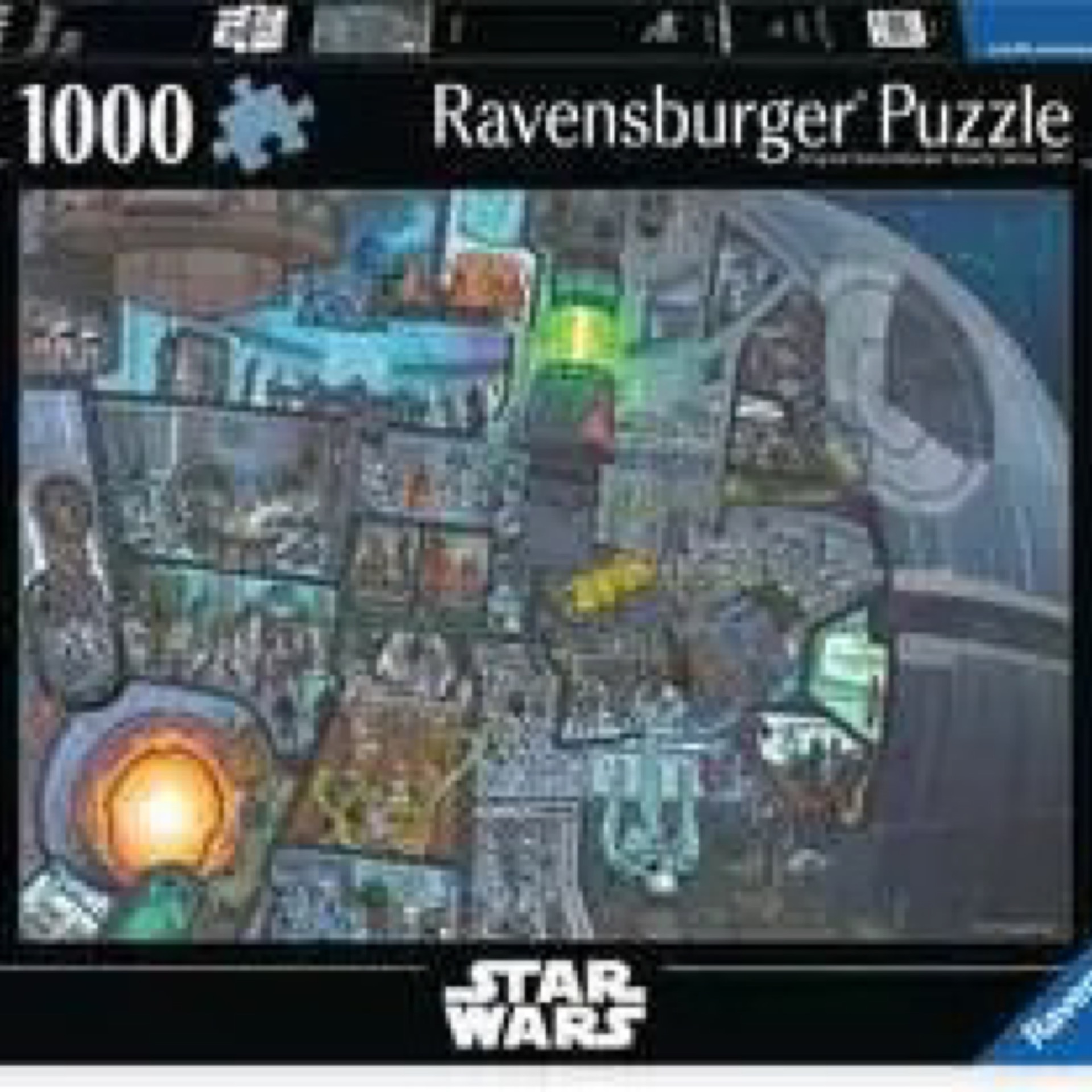 Star Wars: Where’s Wookiee 1000 Piece Jigsaw Puzzle