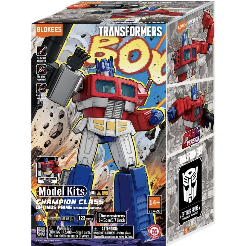 Blokees Transformers Classic Class CC28-Energon Universe-Optimus Prime Model Kit
