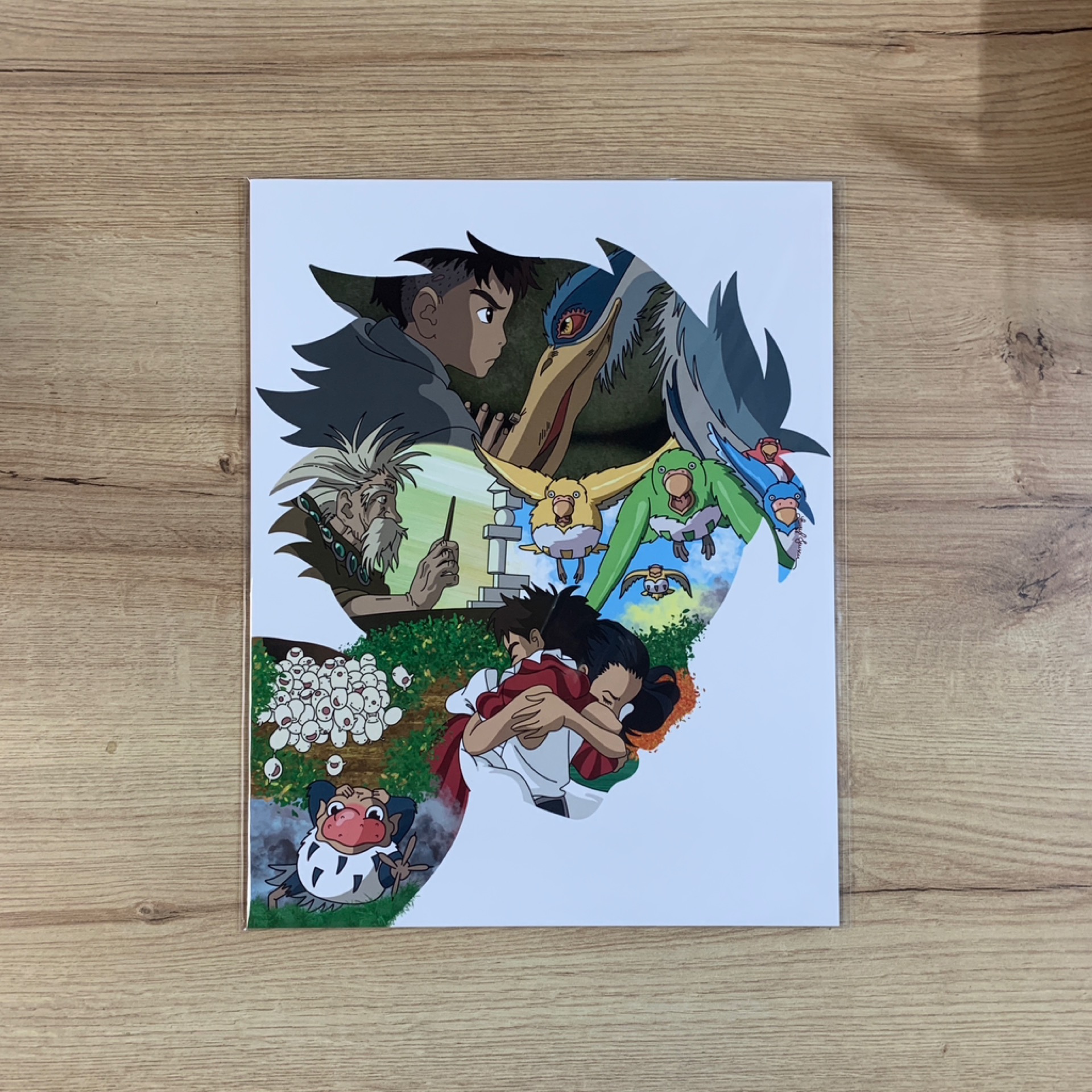 Bird and the Boy Print